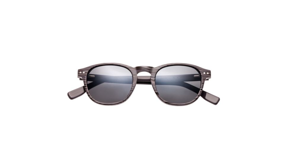 Simplify Walker Single Vision Prescription Sunglasses, Grey Zebra Frame, SSU101-ZBSV