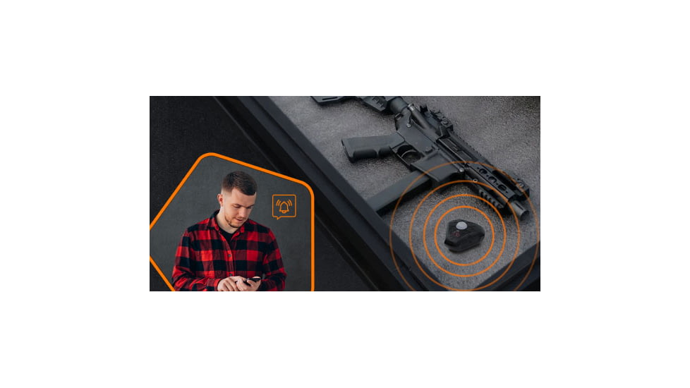 Simtek StealthALERT Wireless Alarm, Black, BLK-SIMTEK-22