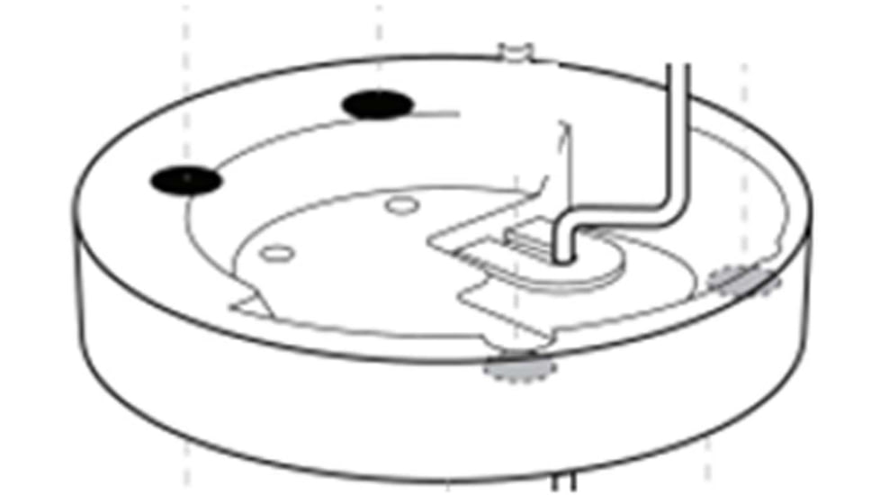 SiOnyx Nightwave Replacement Bottom Housing, Gray, 100309