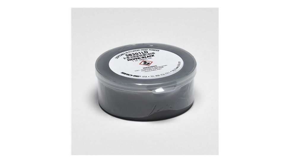 Sirchie - Disposable LP Pwd,SILV/Blk,1oz