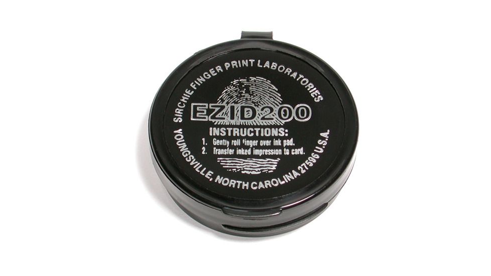 Sirchie - PrintMaticâ„¢ Impeccable Ceramic Mini Fingerprint Pad, 2&quot; diameter