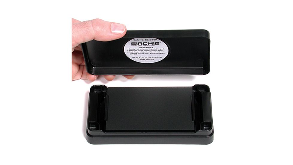Sirchie - PrintMaticâ„¢ Impeccable Ceramic Rectangular Fingerprint Pad, 2 1/4" x 4"