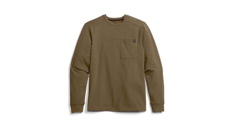 Sitka Gear Foothills Long Sleeve Crew Pyrite XL, 600260-PY-XL