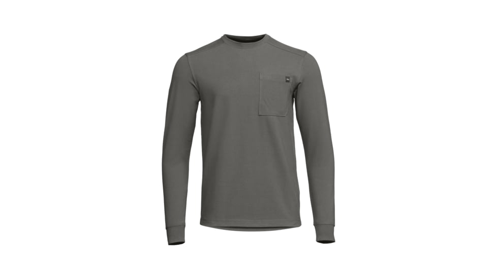 Sitka Gear Foothills Long Sleeve Crew Woodsmoke XXL, 600260-WS-XXL