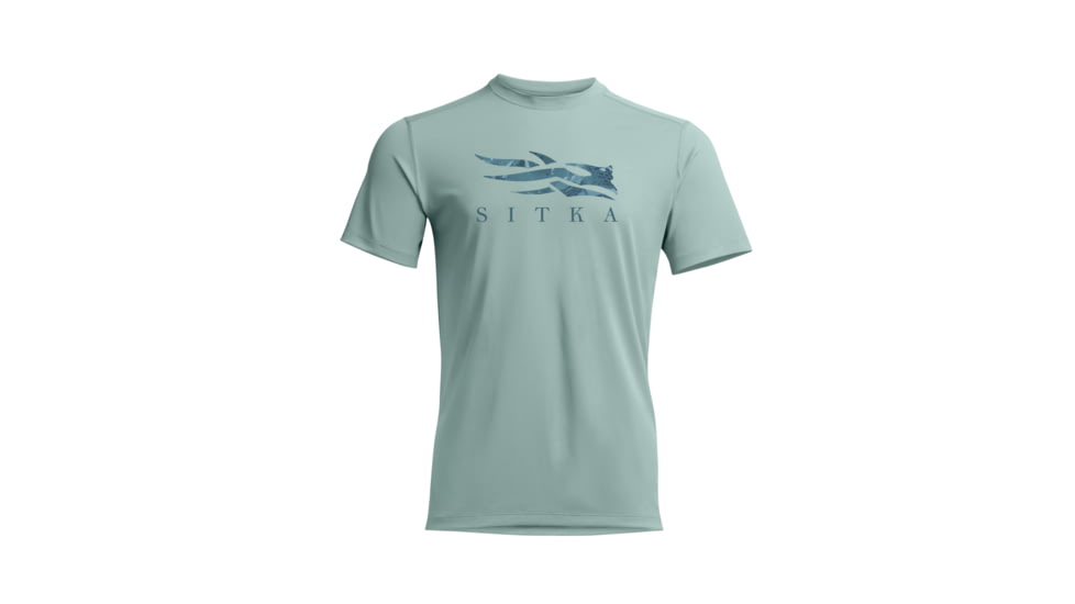 Sitka Gear Icon Aquafade Tech Tee Saltwater Blue Aquafade L, 600994-SWAF-L