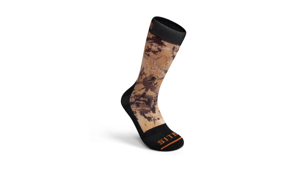 Sitka Gear Optifade Crew Sock Optifade Waterfowl Marsh M, 600912-WL-M