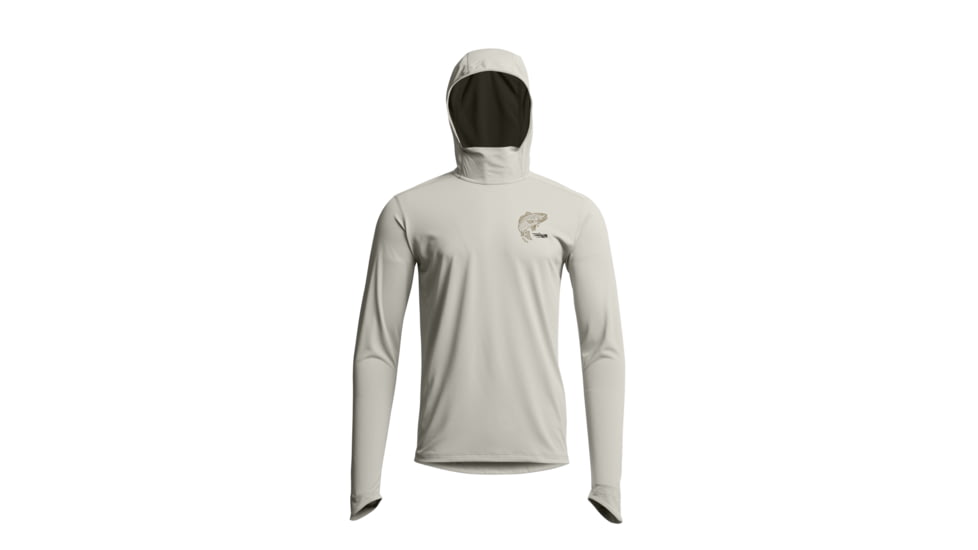 Sitka Gear Radiant Graphic Sun Hoodie Ivory Redfish XL, 600996-IVY03-XL