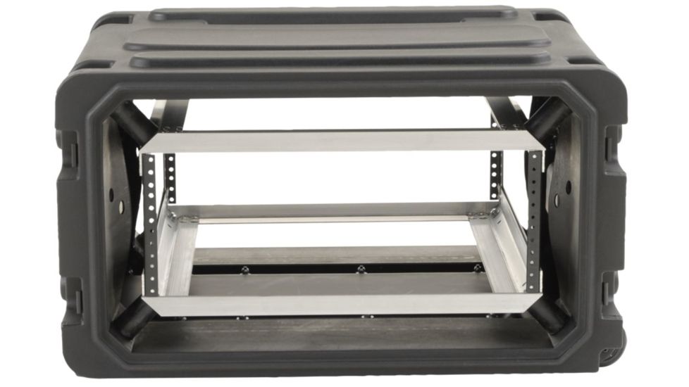 SKB Cases 20 Deep 4U Roto Shockmount Rolling Rack 19 rackable x 20 deep x 7 high 3SKB-R04U20W