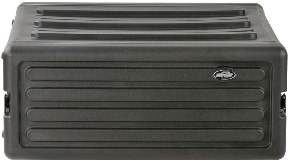 SKB Cases 4U Space Roto Molded Rack, Black, 24 in. X 23 in. X 10 in. 1SKB-R4U
