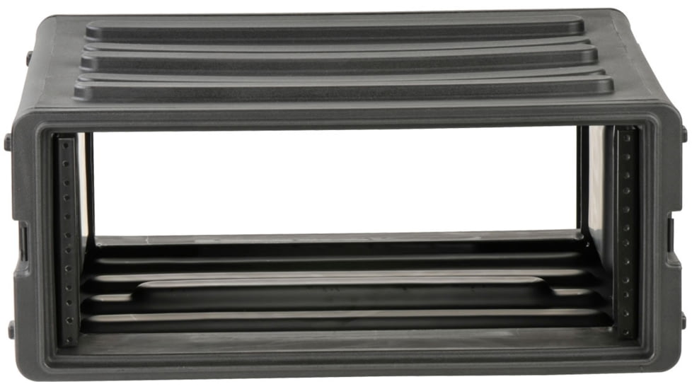 SKB Cases 4U Space Roto Molded Rack, Black, 24 in. X 23 in. X 10 in. 1SKB-R4U