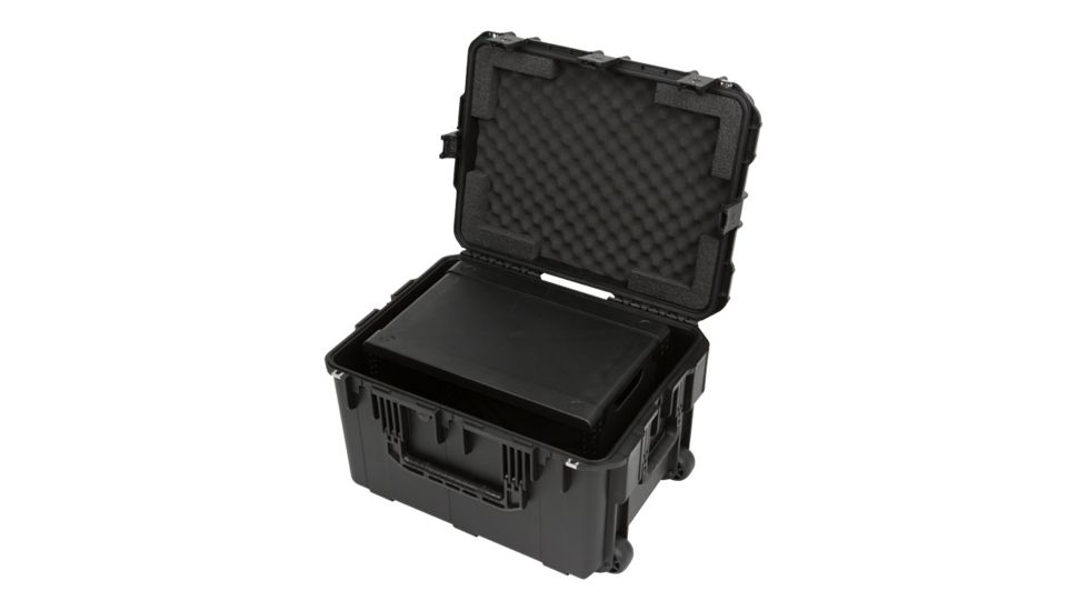 SKB Cases 6U iSeries Injection Molded Fly Rack, Rackable Depth 13in, Black, 23in x 17in x 14in 3i-2317M146U