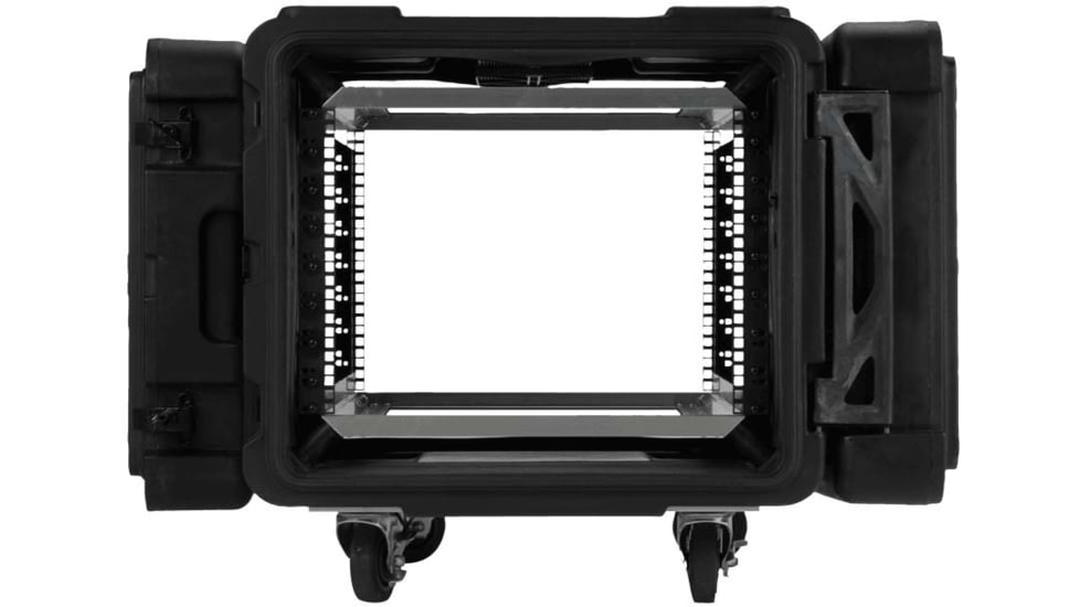 SKB Cases 8U Shock Rack 28in Deepx14in Hgh, W/Square Holes/Large Round Rack Mount Holes, 3SKB-R908U28