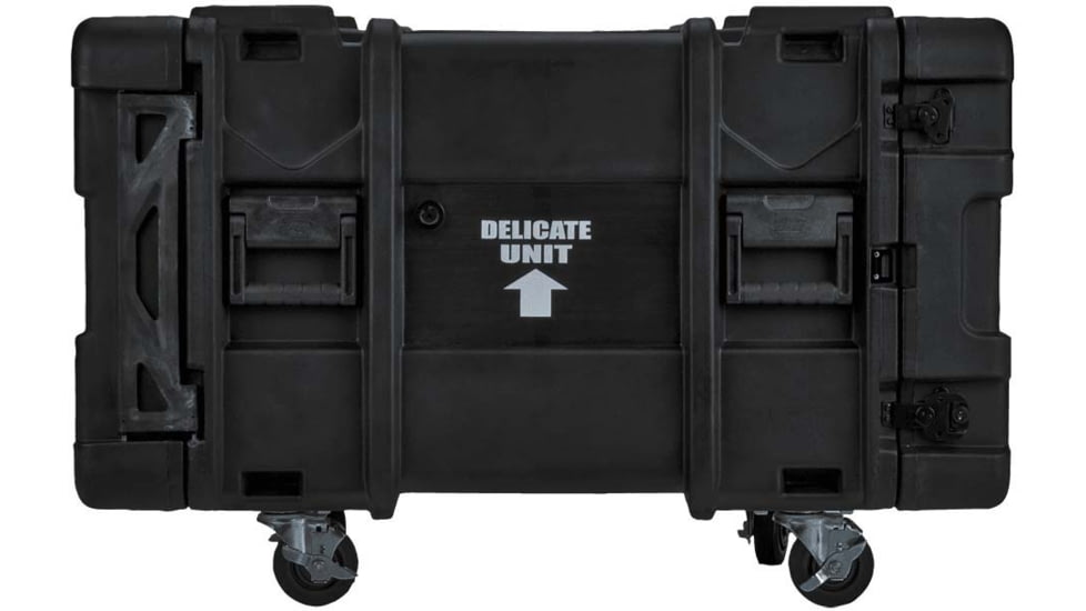 SKB Cases 8U Shock Rack 28in Deepx14in Hgh, W/Square Holes/Large Round Rack Mount Holes, 3SKB-R908U28