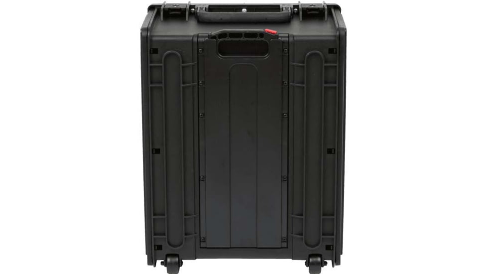SKB Cases Injecton Molded Laptop/4U Rack Wth Wheels And Pull Handle, 1SKB-ISF4U