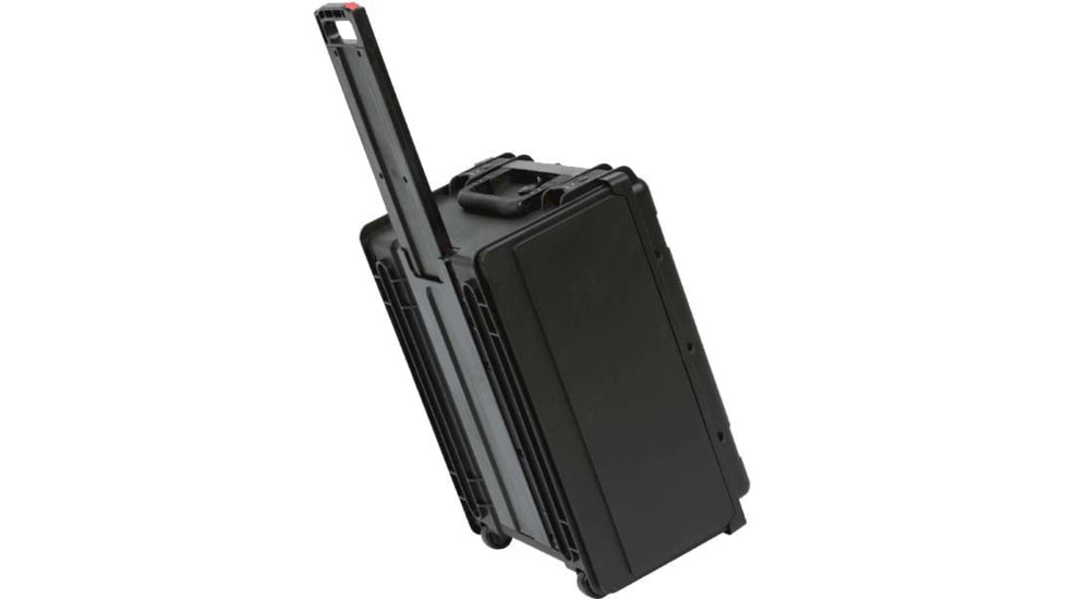 SKB Cases Injecton Molded Laptop/4U Rack Wth Wheels And Pull Handle, 1SKB-ISF4U