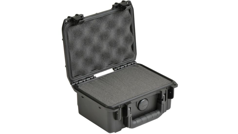 SKB Cases iSeries 0705-3 Waterproof Utility Case,8.36x6.7x3.83in,Black w/Cubed Foam 3i-0705-3B-C