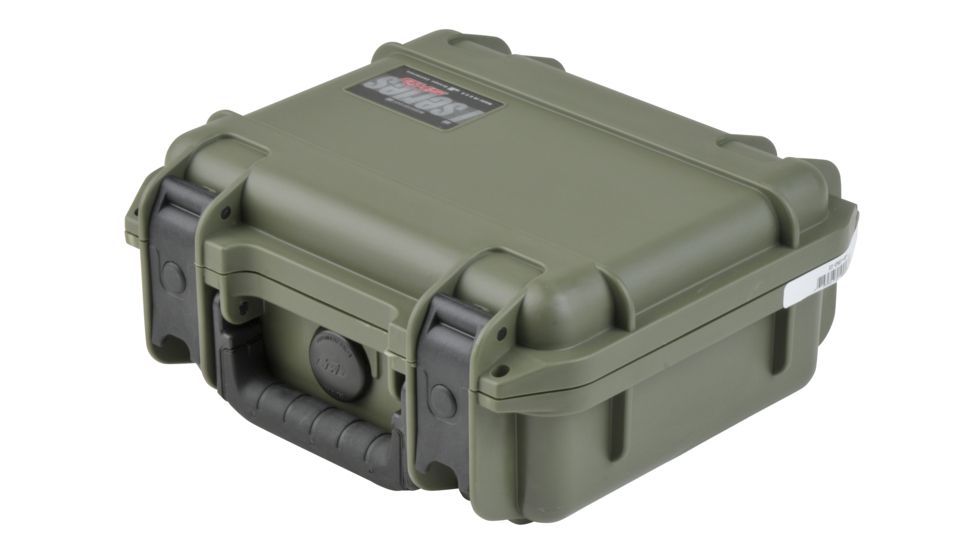 SKB Cases iSeries 0907-4 Waterproof Utility Case Military Green, 10 3/4 X 9 3/4 X 4 7/8 3i-0907-4M-L