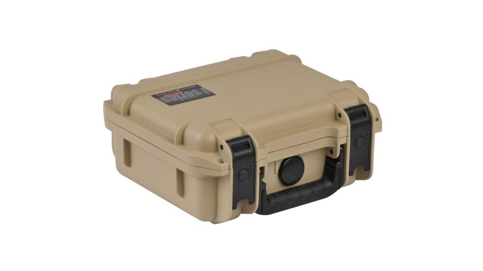 SKB Cases iSeries 0907-4 Waterproof Utility Case Tan, 10 3/4 X 9 3/4 X 4 7/8 3i-0907-4T-L