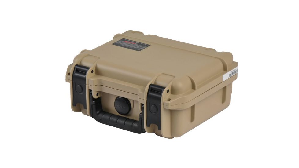 SKB Cases iSeries 0907-4 Waterproof Utility Case Tan, 10 3/4 X 9 3/4 X 4 7/8 3i-0907-4T-L