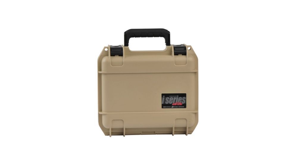 SKB Cases iSeries 0907-4 Waterproof Utility Case Tan, 10 3/4 X 9 3/4 X 4 7/8 3i-0907-4T-L