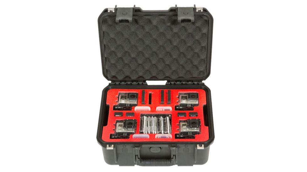SKB Cases iSeries 4 GoPro Camera Case, Dual Layer, Black 3i-1309-6GP4