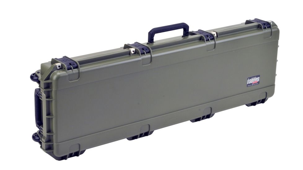 SKB Cases iSeries 5014 Double Bow Case, Olive Drab, 54X17 1/2X7 3i-5014-DB-M