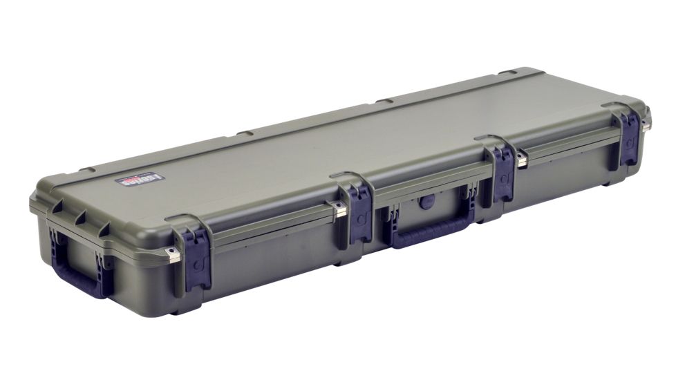 SKB Cases iSeries 5014 Double Bow Case, Olive Drab, 54X17 1/2X7 3i-5014-DB-M