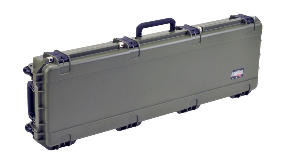 SKB Cases iSeries 5014 Double Rifle Case, Olive Drab, 53 1/8 x 17 1/4 x 7 3i-5014-DR-M