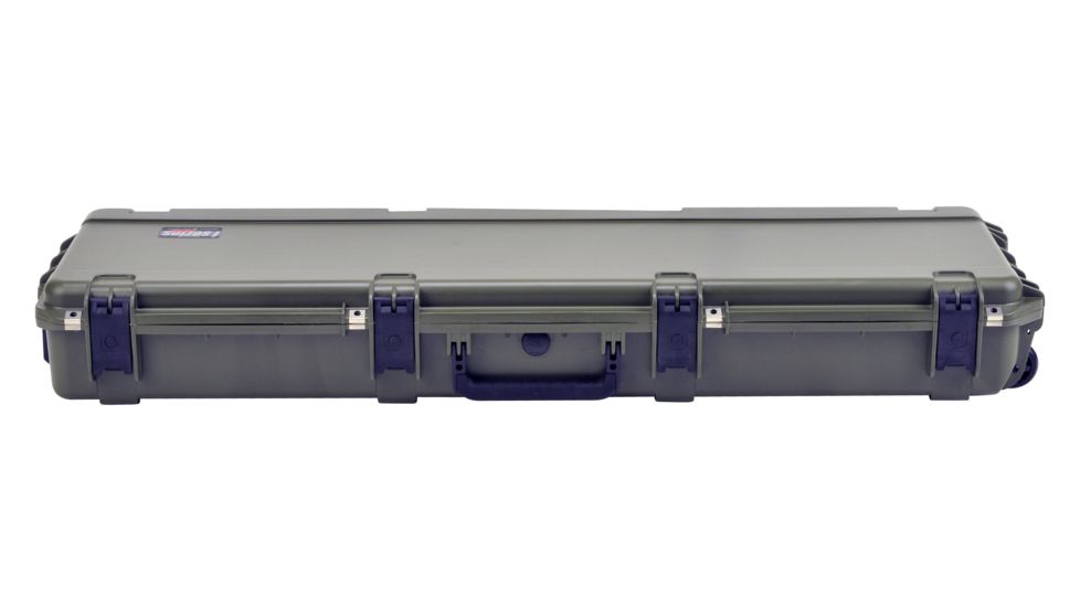 SKB Cases iSeries 5014 Double Rifle Case, Olive Drab, 53 1/8 x 17 1/4 x 7 3i-5014-DR-M
