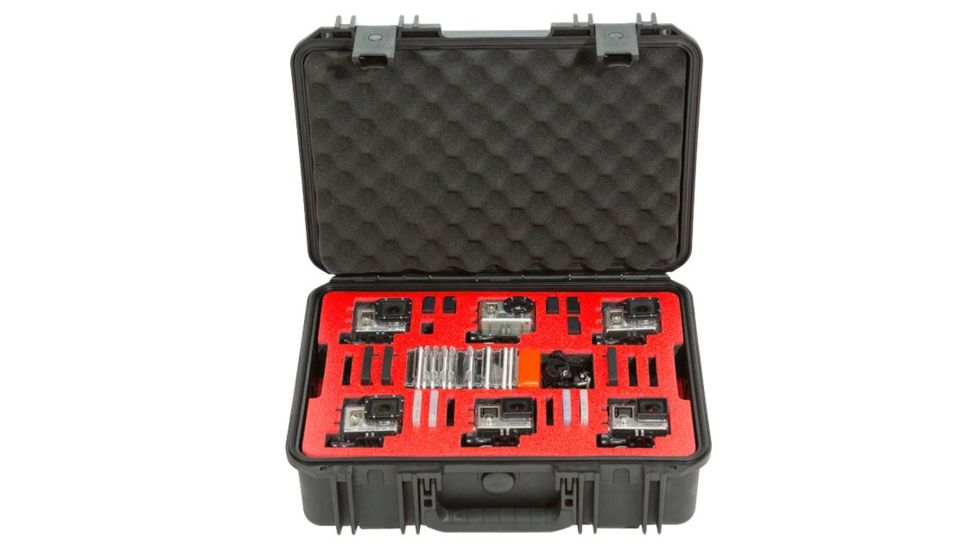 SKB Cases iSeries 6 GoPro Camera Case, Dual Layer, Black 3i-1711-6GP6