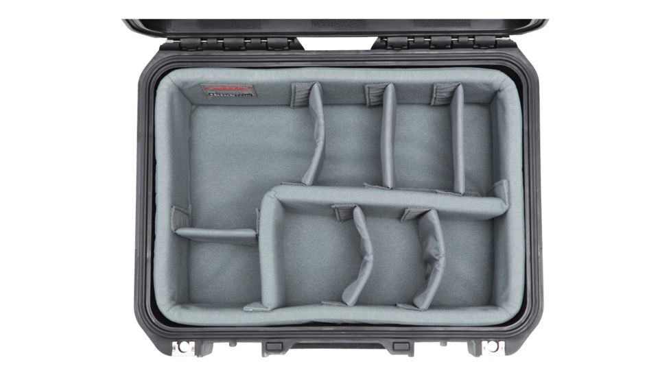 SKB Cases iSeries Case w/Think Tank Designed Dividers, Black, 12.5in x 8.5in x 5in 3i-1309-6DT