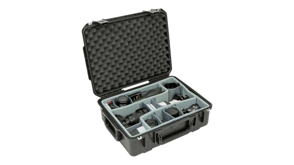 SKB Cases iSeries Case w/Think Tank Designed Photo Dividers, Black, 19.5in x 14.5in x 6in 3i-2015-7DT