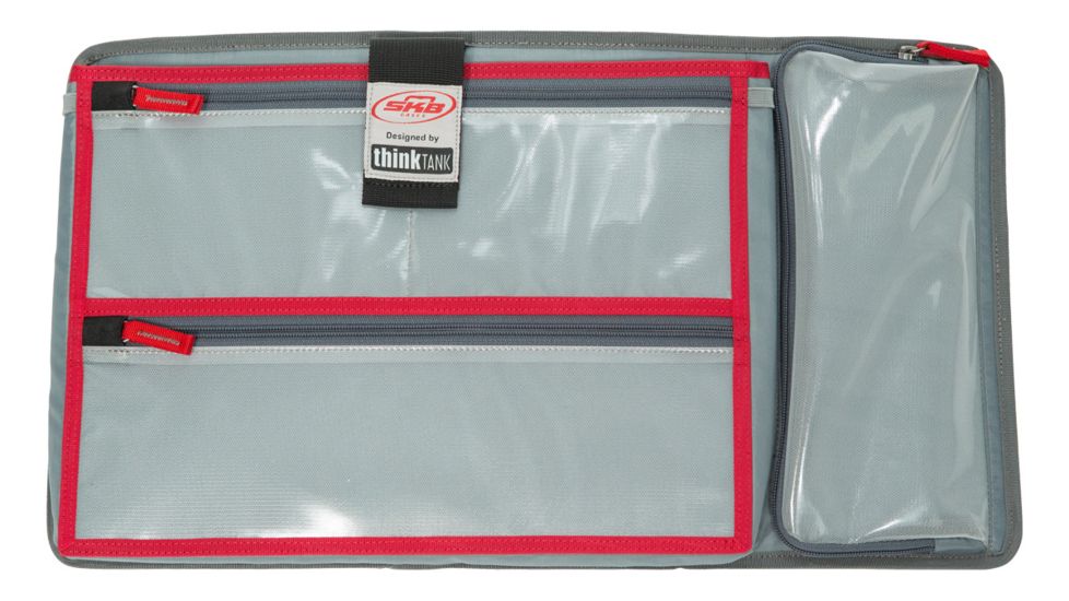 SKB Cases iSeries Case w/Think Tank Designed Photo Dividers and Lid Organizer, Black, 19.5in x 10.5in x 6in 3i-2011-8DL