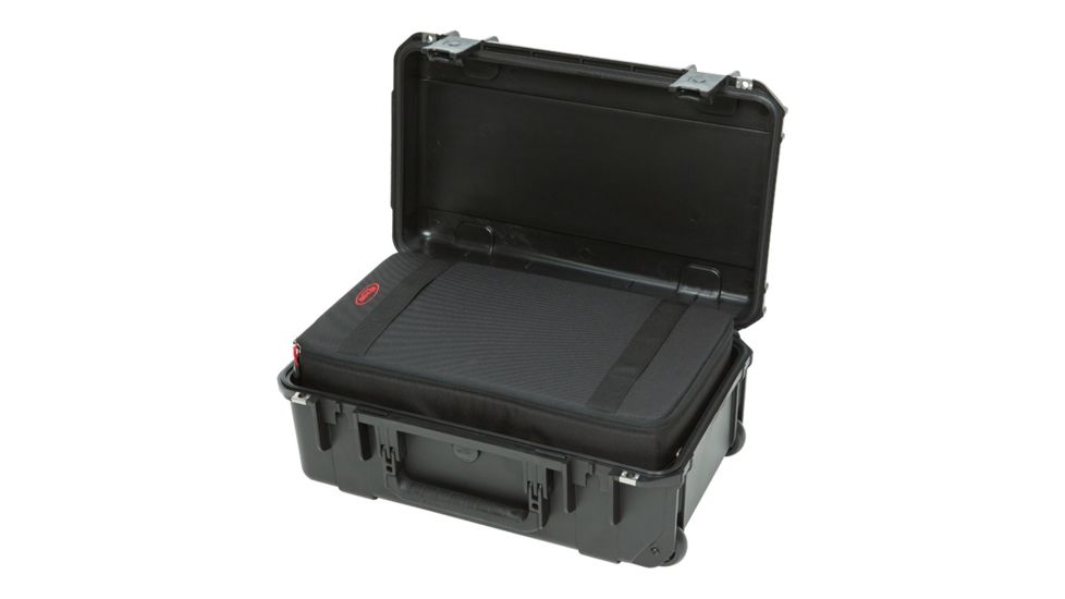 SKB Cases iSeries Case w/Think Tank Designed Zippered, Removeable Divider interior, Black, 19.5in x 10.5in x 7in 3i-2011-7DZ