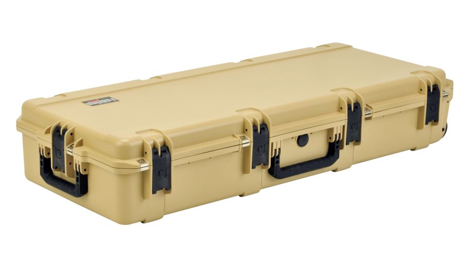 SKB Cases iSeries Double Bow/Rifle Case w/Foam and Wheels, Tan 3i-4217-DB-T