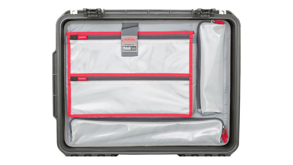 SKB Cases iSeries Lid Organizer Designed by Think Tank, Black, 20.5in x 15.5in x 0.75in 3i-LO2015-TT