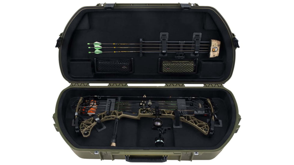 SKB Cases Mathews iSeries Shaped Bow Case, Od Green, 3i-4318-MPL-M
