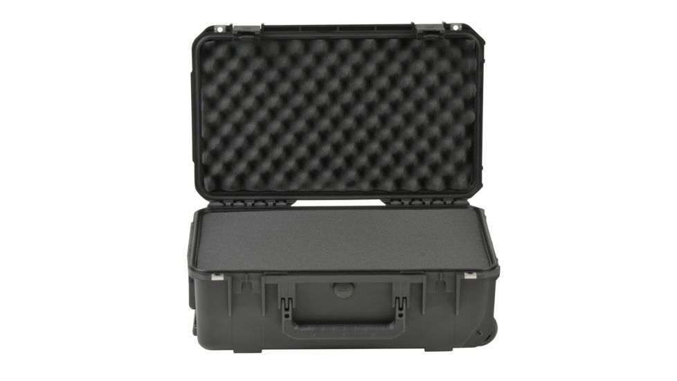 SKB Cases Seres Injecton Molded Ml-Standard Waterproof - Case 20.5inx11.5inx7.5in W/Wheels, Cubed Foam, 3I-2011-7B-C