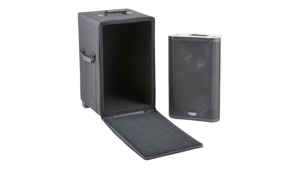 SKB Cases Power Speaker Soft Case w/Wheels and Handle,24x14.25x15in,Black 1SKB-SCPS2