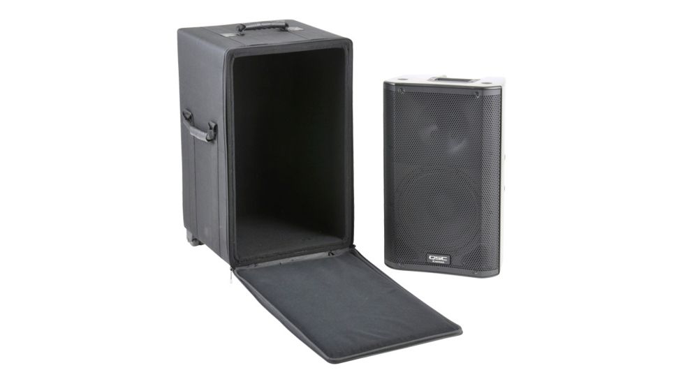 SKB Cases Power Speaker Soft Case w/Wheels and Handle,24x14.25x15in,Black 1SKB-SCPS2