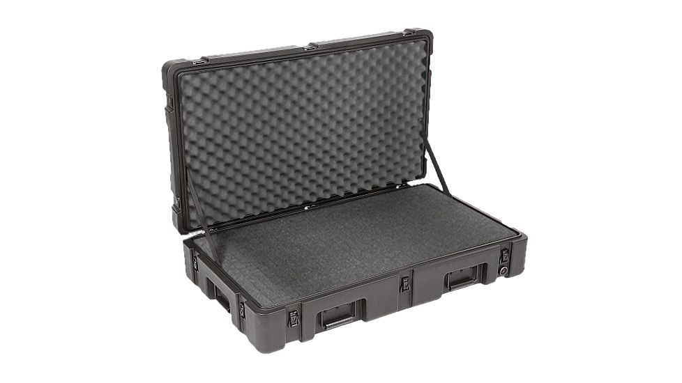 SKB Cases Cases R Series 3821 Roto Molded Wheeled Waterproof Utility Case 43x25x10.5, 3R3821-7B-CW