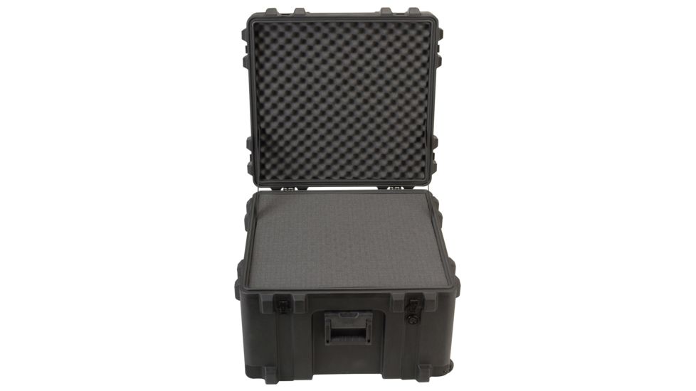 SKB Cases Roto Mil-Std Waterproof Case 17 Deep (w/ cubed foam and wheels) 24 x 23 x 17 3R2423-17B-CW