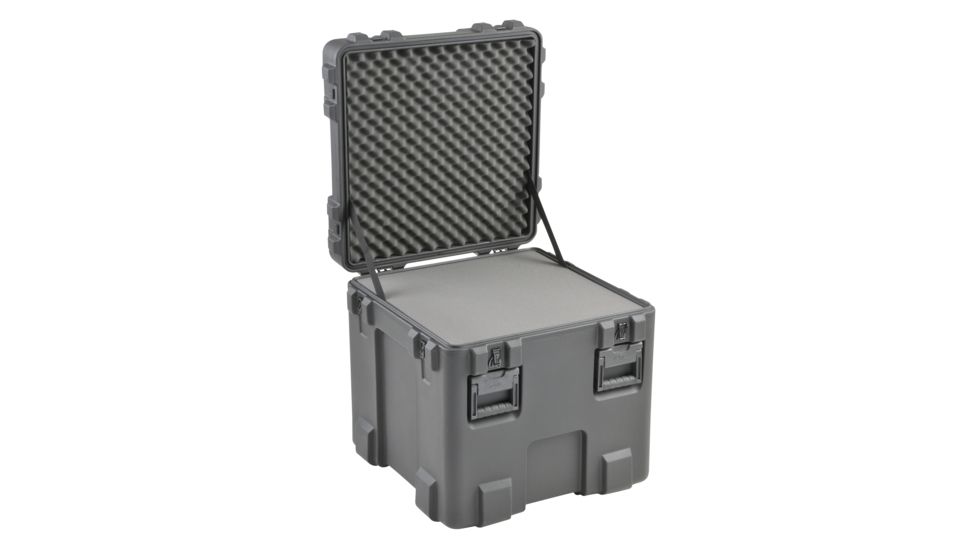 SKB Cases Cases Roto Military-Std Waterproof Case 24 Deep , no wheels, 24 x 24 x 24, Layered Foam, 3R2424-24B-L