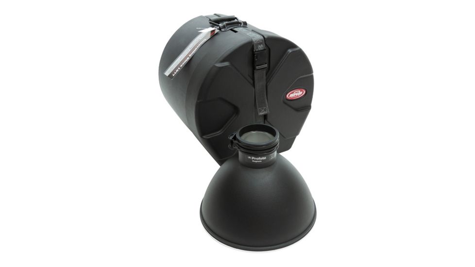 SKB Cases Roto-Molded Beauty Dish Case, 14in, Black 1SKB-BDISH14