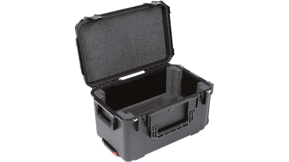 SKB Cases Seres Case W/Removeable 4U Injecton Molded 9in Deep Rack Cage, Tsa Latches, Wheels, 3I-2213M124U