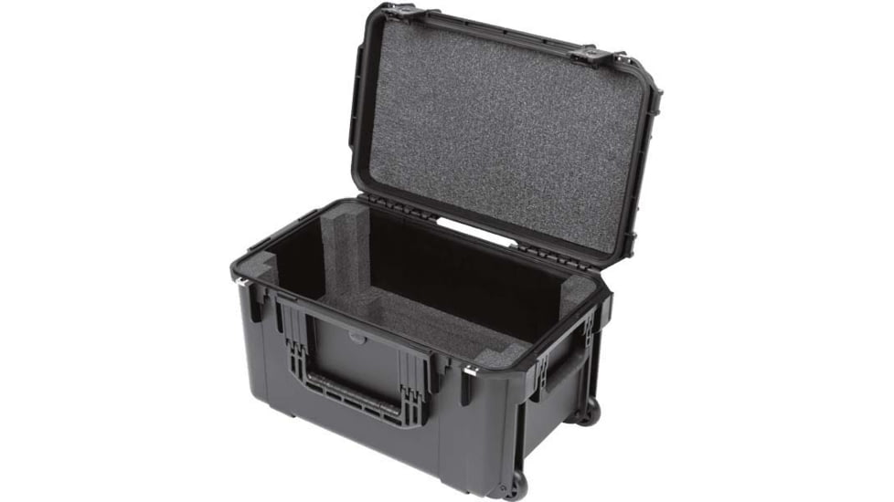 SKB Cases Seres Case W/Removeable 4U Injecton Molded 9in Deep Rack Cage, Tsa Latches, Wheels, 3I-2213M124U