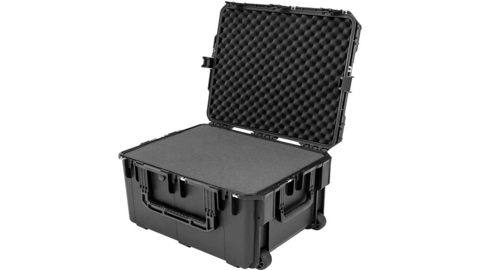 SKB Cases Seres Injecton Molded Ml-Standard Waterproof - Case 26inx20inx13in W/Wheels, Cubed Foam, 3I-2620-13BC