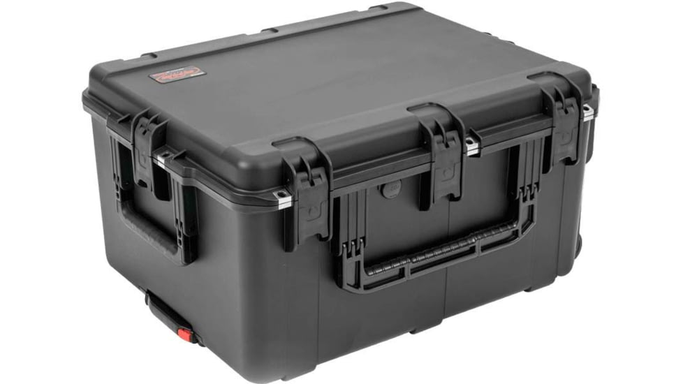 SKB Cases Seres Injecton Molded Ml-Standard Waterproof - Case 26inx20inx13in W/Wheels, Cubed Foam, 3I-2620-13BC