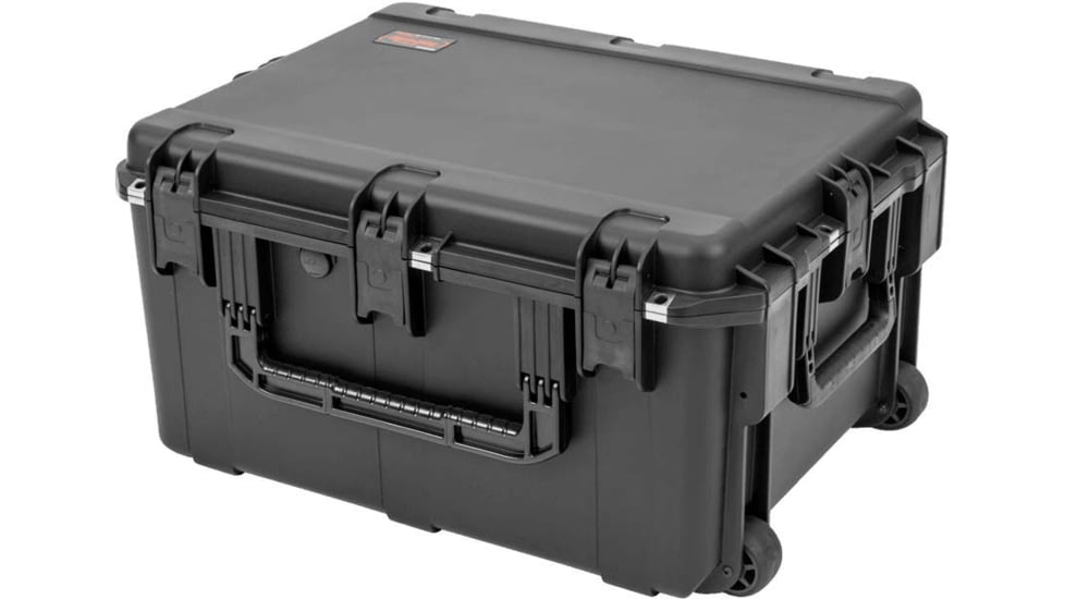 SKB Cases Seres Injecton Molded Ml-Standard Waterproof - Case 26inx20inx13in W/Wheels, Cubed Foam, 3I-2620-13BC