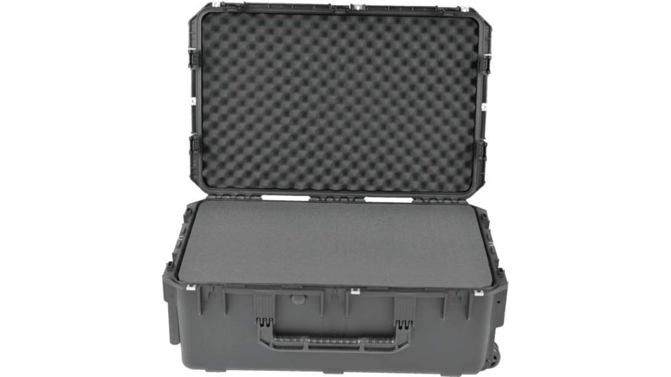 SKB Cases Seres Injecton Molded Ml-Standard Waterproof - Case 30inx19inx12in W/Wheels, Cubed Foam, 3I-3019-12BC